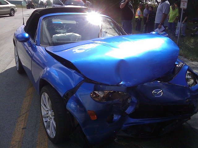 auto po wypadku
